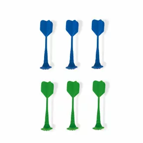 6 Magnetic Darts (Green And Blue)