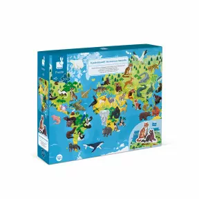 Acheter le Puzzle Imagier de la Nature 20 pcs par Janod - Jeu educatif -  Tropfastoche.com