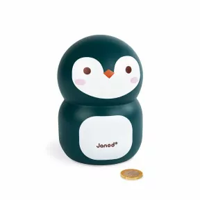 Tirelire en bois pour enfant - Tirelire animaux - Janod