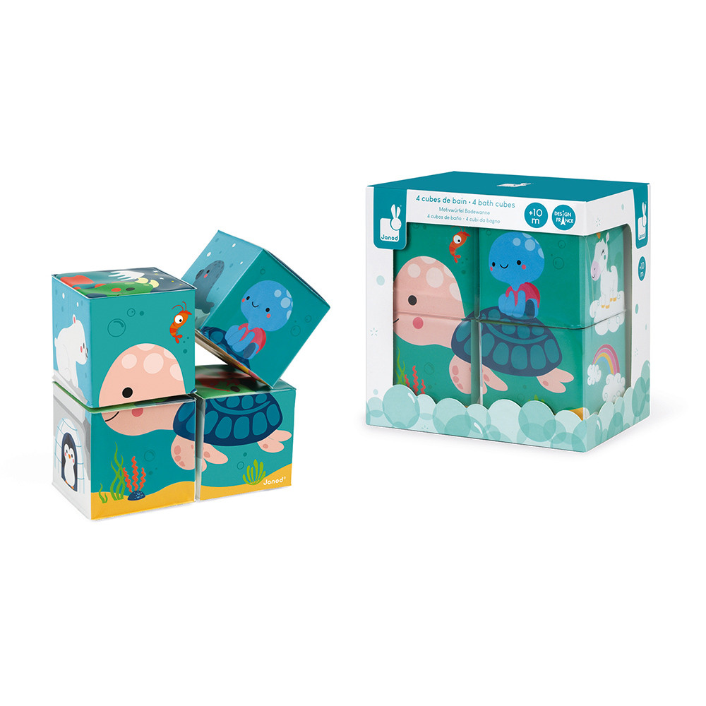 bath time light up cubes