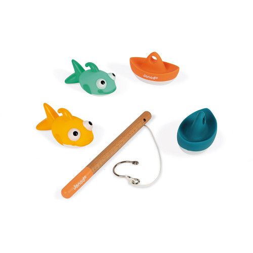 Jouets de Bain pour Les Tout-Petits, 10 Pièces de Jeu de Pêche