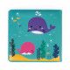 Livre de bain magique, éveil bébé, animaux, pour enfant à partir de 10 mois JANOD