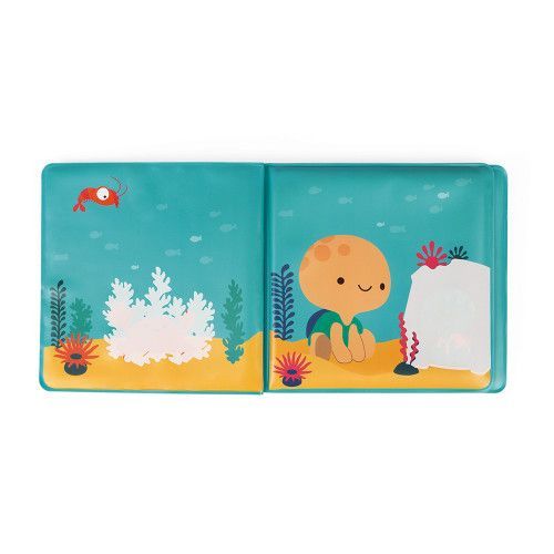 Livre de bain pour bébé Livre de bain en tissu Jouet pour les tout-petits Heure du bain Bathtub Book Cartoon Cars Non-Softic Soft Floating Book 