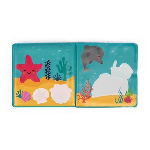 Livre de bain magique, éveil bébé, animaux, pour enfant à partir de 10 mois JANOD