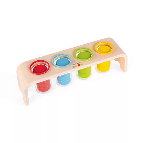 Le tri des couleurs - essentiel en bois, éducatif, éveil, logique, pour enfant à partir de 2 ans JANOD