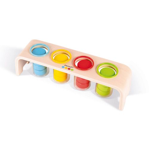 Le tri des couleurs - essentiel en bois, éducatif, éveil, logique, pour enfant à partir de 2 ans JANOD