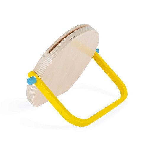 Apprendre l'heure - essentiel en bois, horloge, réveil, éducatif, 21 accessoires, poignée, pour enfant à partir de 5 ans JANOD