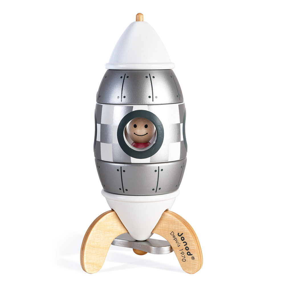 magnetic rocket toy