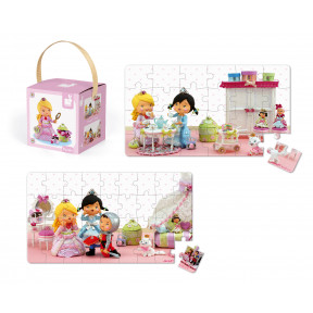 Géant Pcs Valisette Puzzle Princesse 39 b76fgYIyv