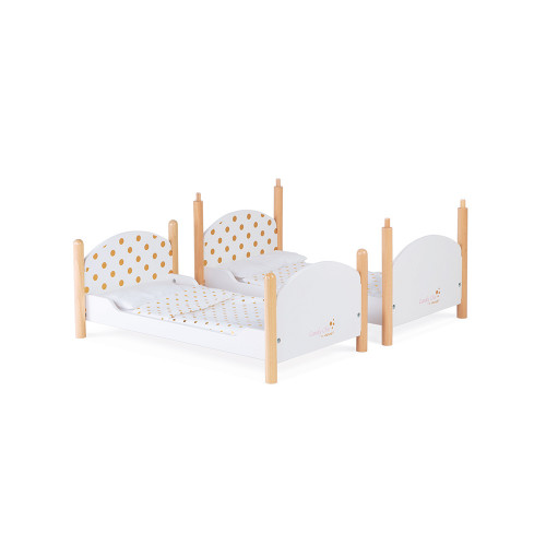 Lit Superpose Poupee Pour Enfant Mobilier Poupon En Bois Janod