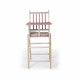 Chaise Haute Candy Chic en bois pour poupon rose blanc enfant à partir de 3 ans