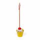 Set de ménage en bois, imitation nettoyage, 5 accessoires, enfant à partir de 3 ans JANOD