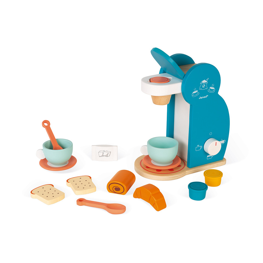 Accessoire De Cuisine En Bois Jouet Machine à Café, 58% OFF