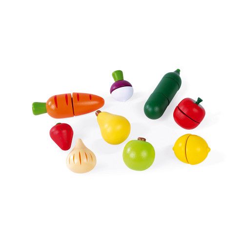 Maxi Set - Frutta e Verdura Da Affettare Green Market : Cucine, shopping e  accessori Janod - J06607 - Cucine, shopping e accessori - Janod
