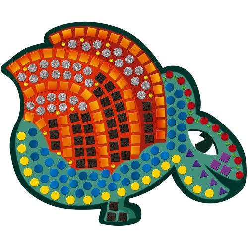 Kit Créatif Enfant Janod - Mosaïques Mousse Dinosaures