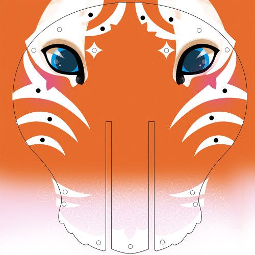 Kit Créatif - Strass et Paillettes Trophée Tigre