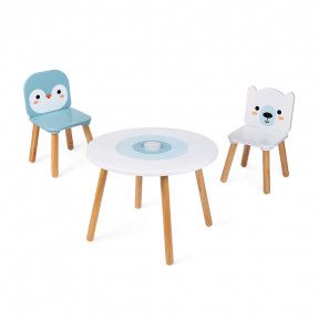 Table and 2 Chairs - Polar