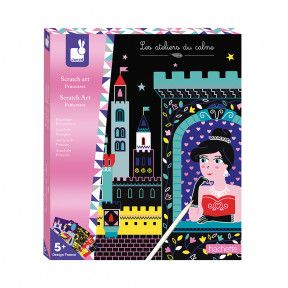 Kit Créatif - Scratch Art Jolies Princesses