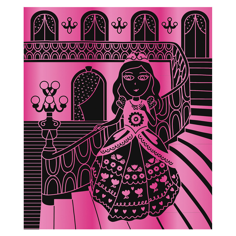 Scratch Art Princesses Scratch Art Janod J07893