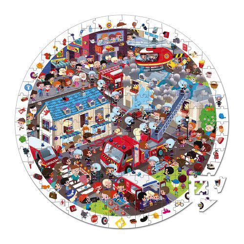 Janod Fireman Puzzle - 24 Pcs