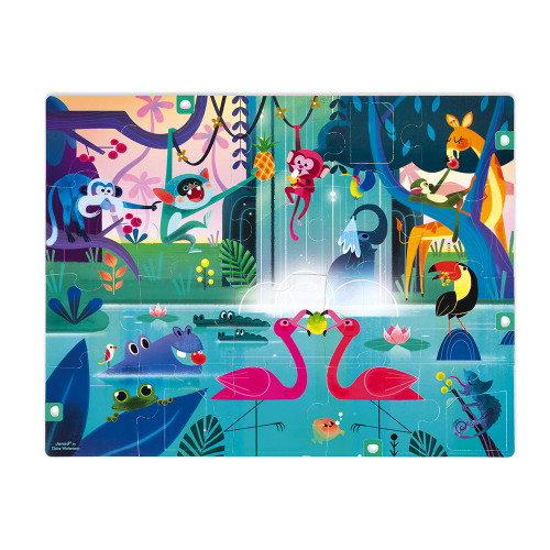 Puzzle Surprise Festin dans la Jungle 20 pcs
