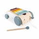 Xylo roller sweet cocoon en bois, xylophone, jouet à tirer, éveil musical sonore, motricité bébé, pour enfant dès 18 mois JANOD