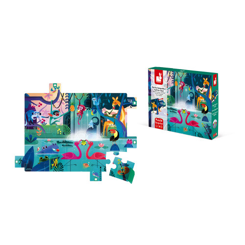 Puzzle Surprise Festin dans la Jungle 20 pcs