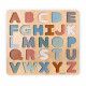 Puzzle Alphabet Sweet Cocoon en bois, design, lettres, éducatif, motricité, ardoise pour enfant à partir de 2 ans JANOD