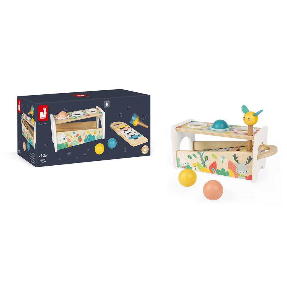 Tap Tap Xylo Pure (bois) : Jouets Musicaux Janod - J05155