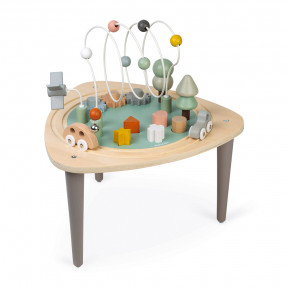 wooden rocket activity table