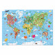 Valise Puzzle Géant Monde 300 pcs