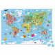 Valise Puzzle Géant Monde 300 pcs