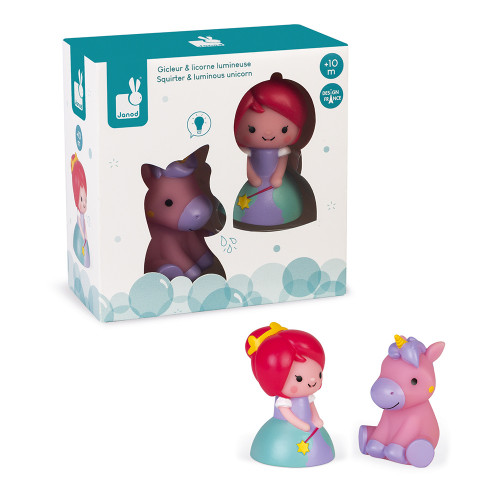 Gicleur Princesse et sa Licorne lumineuse