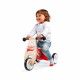 Porteur Little Bikloon Rouge et Blanc en bois, motricité éveil, trotteur, draisienne enfant à partir de 12 mois JANOD