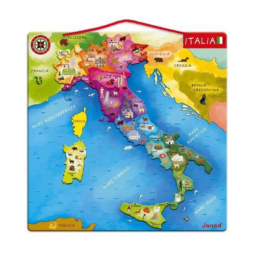 Carte D Italie Magnetique Pcs Bois Carte D Italie Magnetique Pcs Bois