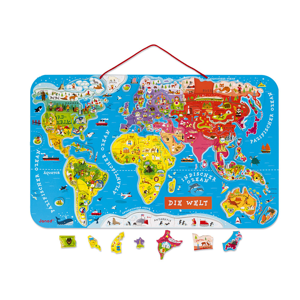 Giocattolo Educativo Di Puzzle Magnetici Del Vestito Viso Up Viaggi