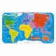 Puzzle Monde Magnétique 92 pcs Espagnol (bois)