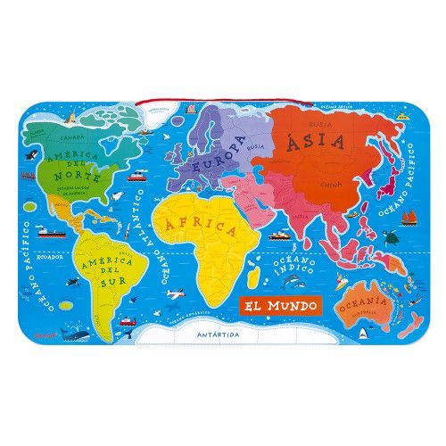 Puzzle del 2025 mundo para niños