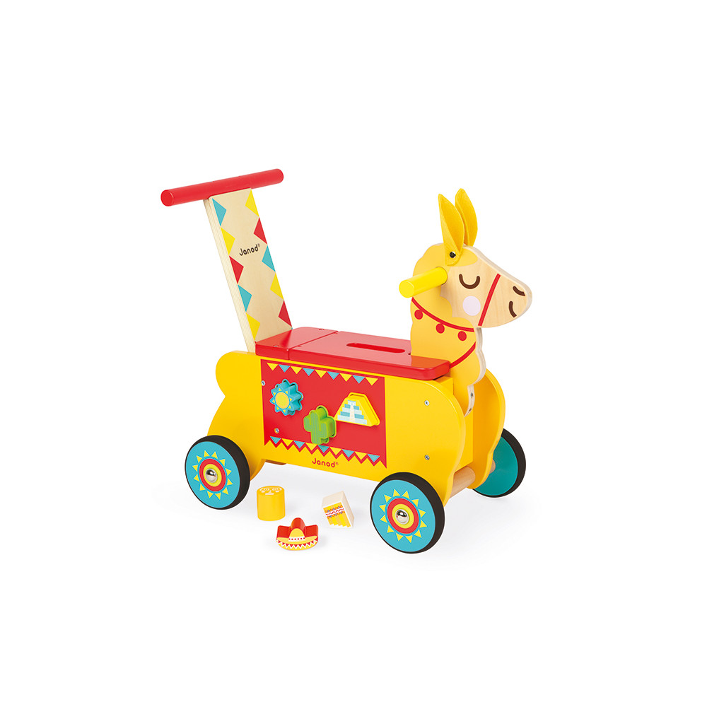 Porteur lama en bois pour enfants de 1 à 3 ans - Janod - 🧸 La boutique en  ligne Des Jouets Voyageurs