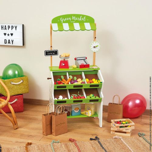miracle parallel function Green Market Grocery (wood) : kitchens, dinnerwares & accessories Janod - J06574 miracle parallel function Green Market Grocery (wood) : kitchens, dinnerwares & accessories Janod - J06574