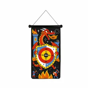 Dragons magnetic dartboard