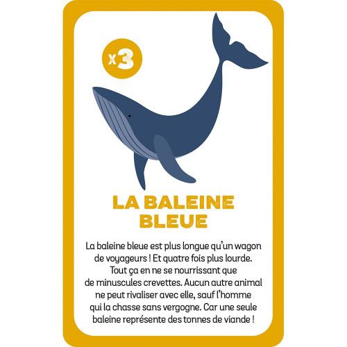 Jeu cherche et trouve Animaux Menacés, jeu de société, observation éducatif, pour enfant à partir de 6 ans JANOD