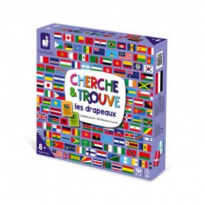 Seek-and-Find Flags Game - In French Only
