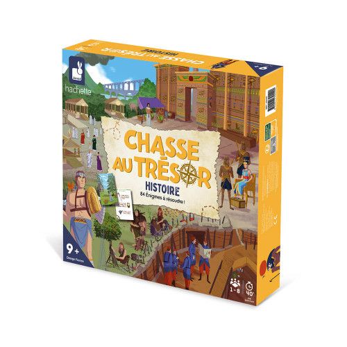 Jeu chasse au trésor - Jeu de société Histoire pour enfant Janod