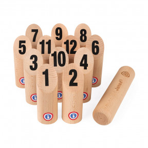 Kegelspiel aus Holz