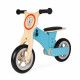 Draisienne Bikloon Little Racer bleue en bois FSC, porteur, éveil motricité équilibre, plein air, pour enfant dès 2 ans JANOD