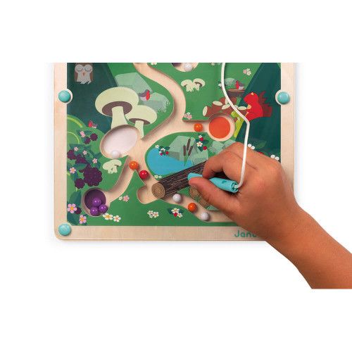 jeux pédagogique enfant parcours de motricité la foret 24 pieces