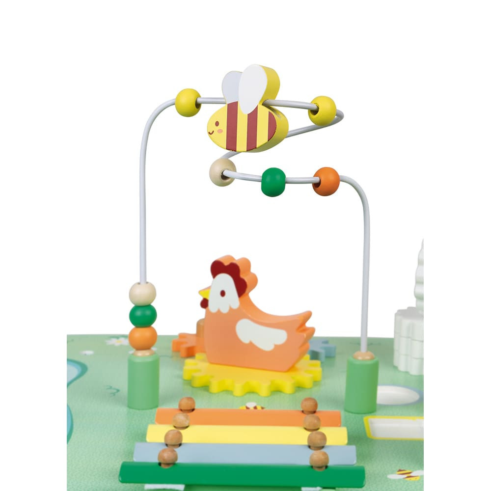 Tavolo Attività Janod La Bella Prateria | Legno, 7 Giochi Educativi | Per Bambini 12-36 Mesi - Foto 11
