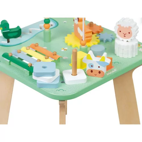 Table d'activités évolutive en bois - Janod - Boutique BCD JEUX