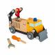Camion de chantier Brico'kids en bois, bricolage, véhicule, pour enfant à partir de 3 ans JANOD